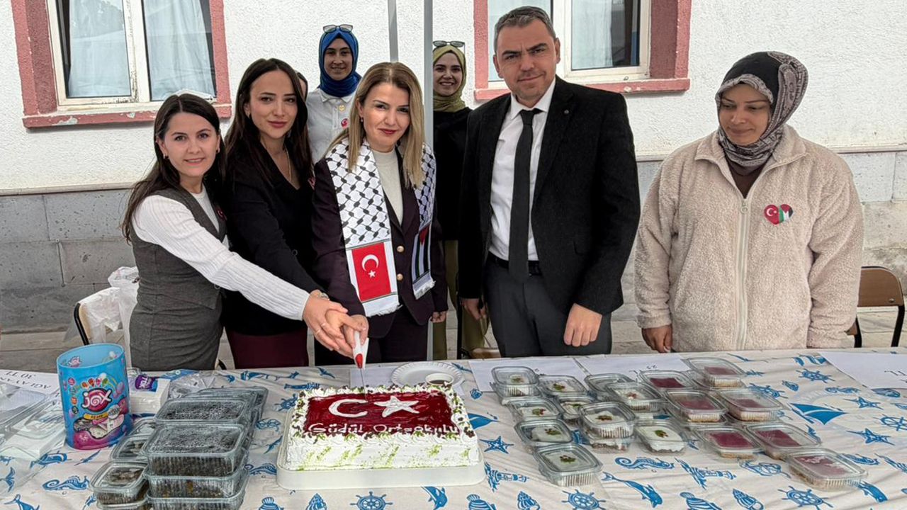Güdül, Gazze için tek yürek oldu görseli