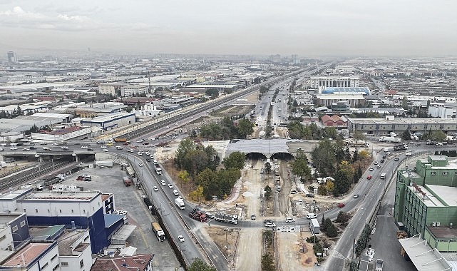 Başkan Altay: “Marangozlar Köprülü Kavşağı’nın Ankara Yolu Kısmını 3 Kasım’da Trafiğe Açacağız” görseli