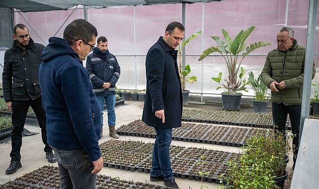 Bornova kendi yeşilini kendi üretiyor görseli