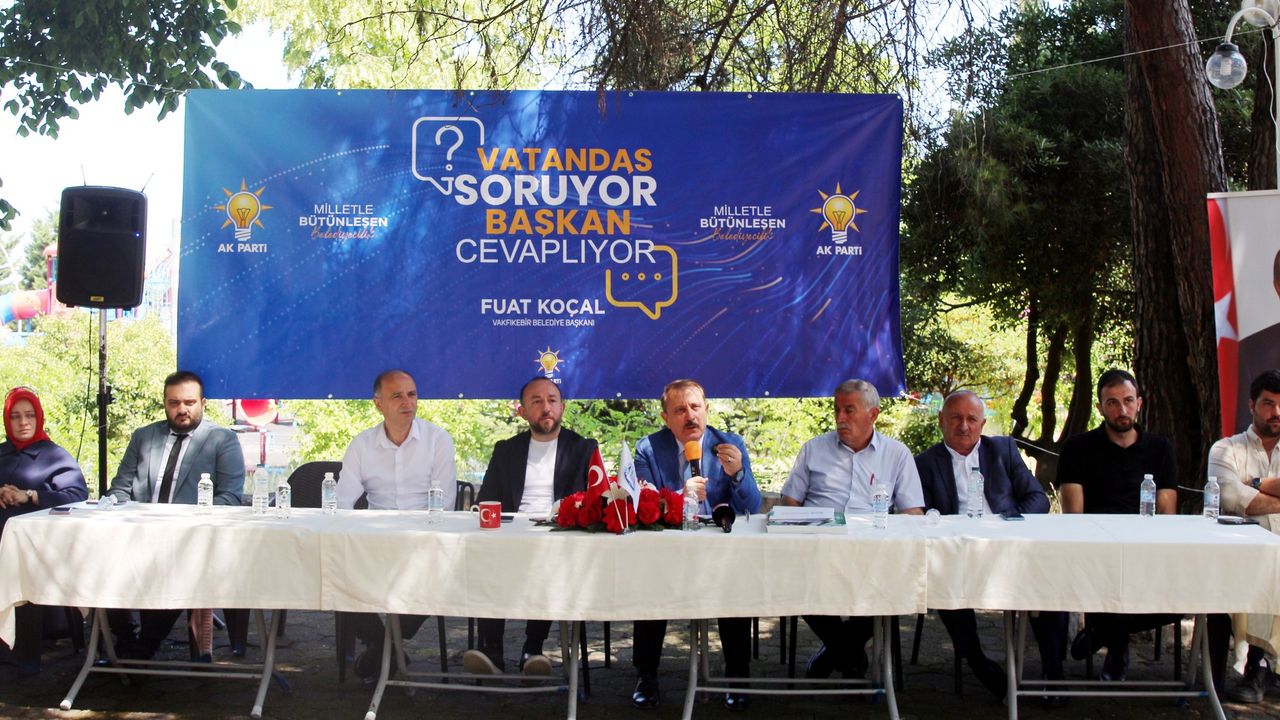 Başkan Koçal: “Vakfıkebir’e hizmet için gece gündüz çalışıyoruz” görseli