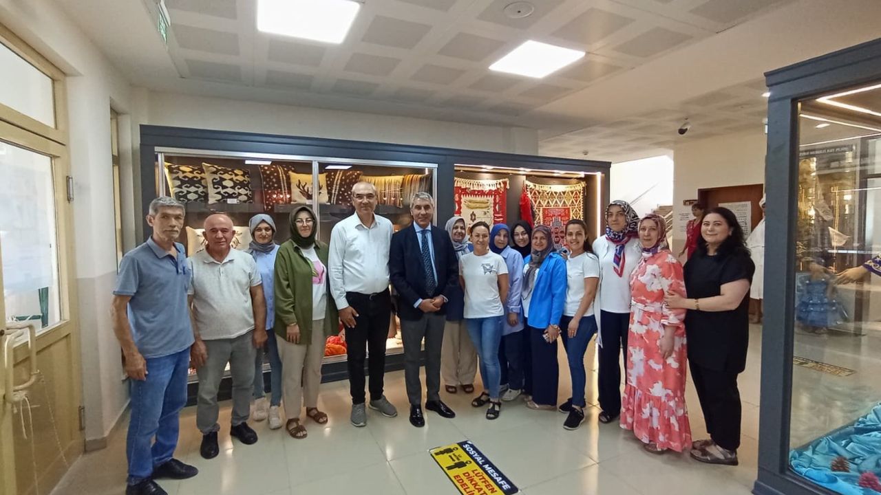 Kaymakam Ünal Coşkun'dan HEM’e ziyaret: “Çalışmalar göz dolduruyor” görseli