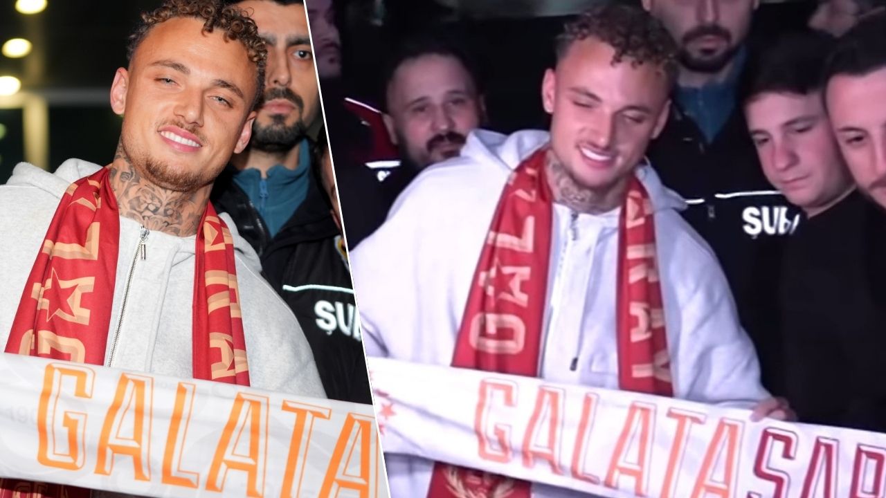 Galatasaray’ın yeni transferi Noa Lang İstanbul’a geldi görseli