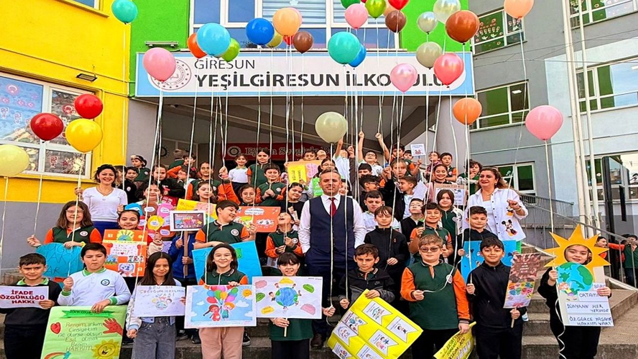 Yeşilgiresun İlköğretim Okulu 20 Kasım Çocuk Hakları Günü etkinliği görseli
