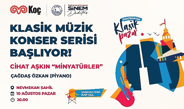 Üsküdar'da ''Klasik Pazar'' serisi yeniden başlıyor görseli