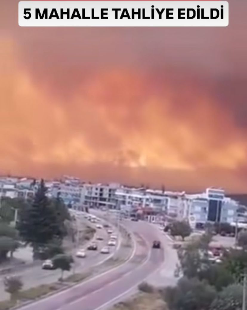 İzmir yanıyor! görseli