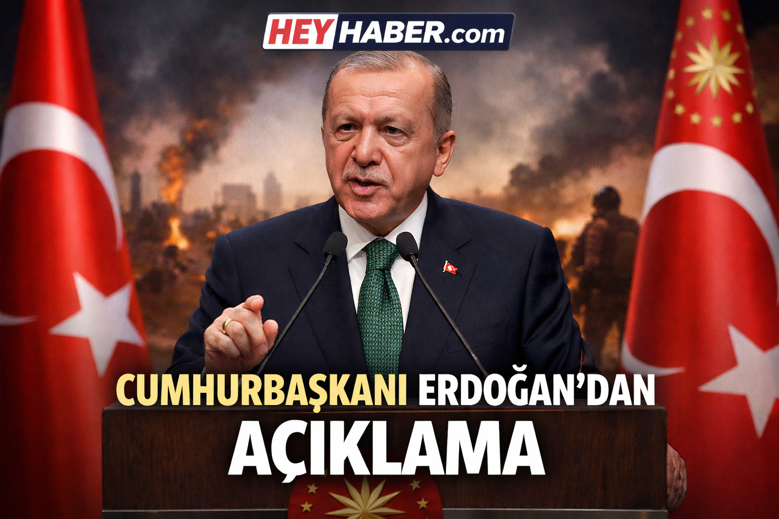Cumhurbaşkanı Erdoğan'dan açıklama geldi: 'Yurtta Sulh Cihanda Sulh' görseli