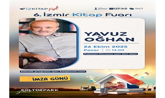 İZKİTAP’ta hafta sonu edebiyat rüzgarı esecek görseli