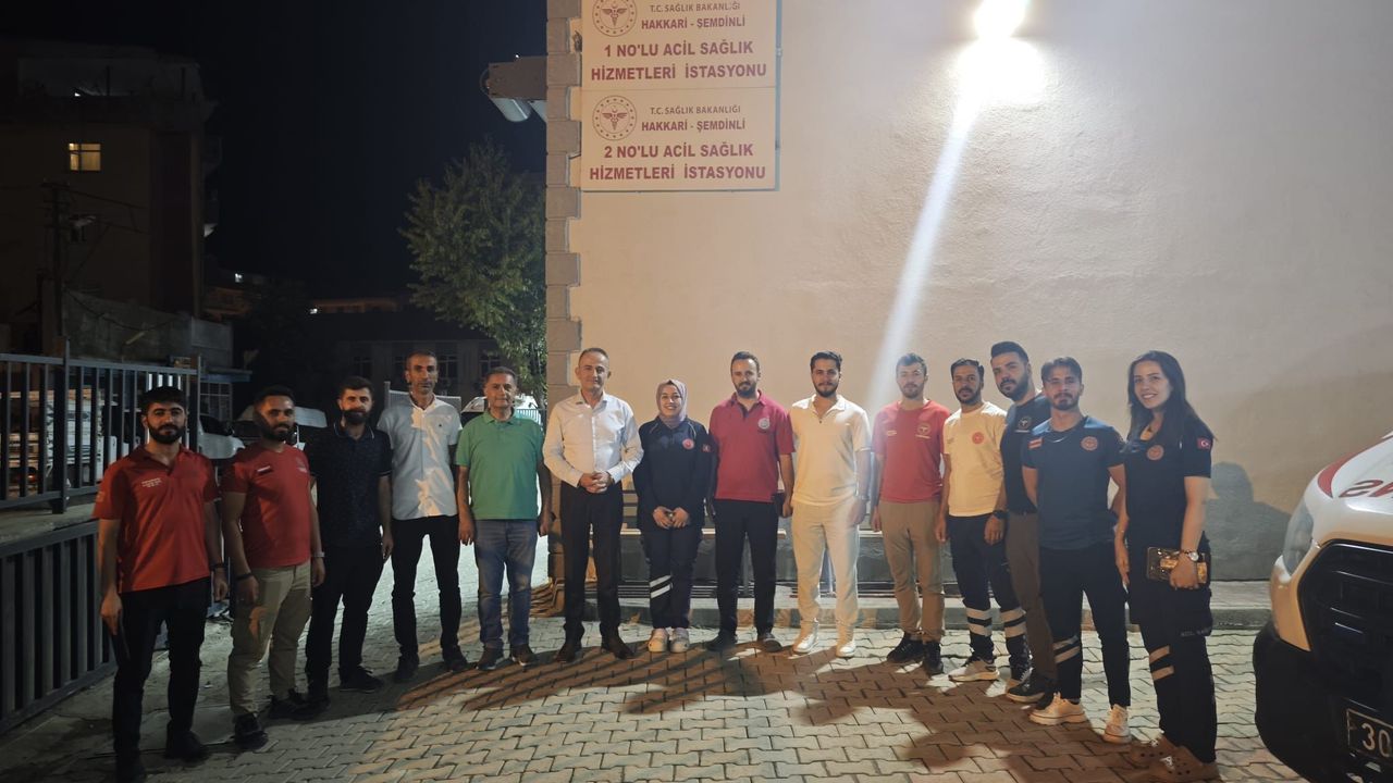 Sağlıkta üreten şehir Hakkari görseli
