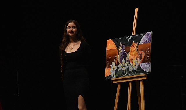 Can dostlar için sanat ve dayanışma görseli
