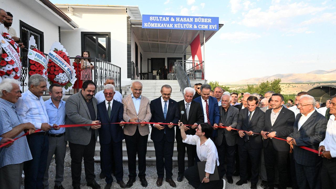 Cemevi açılışında birlik ve beraberlik mesajları görseli