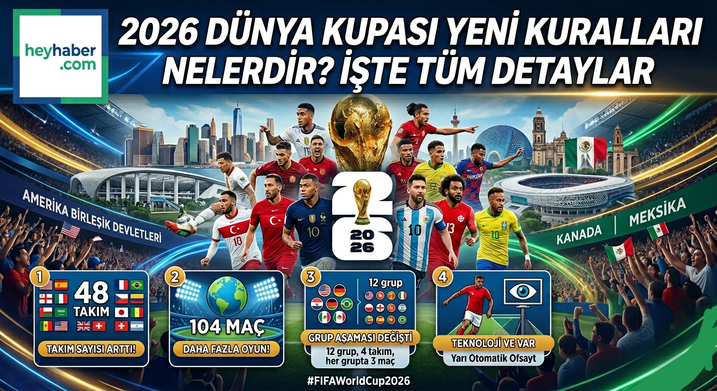 2026 Dünya Kupası Yeni Kuralları Nelerdir? İşte Detaylar görseli