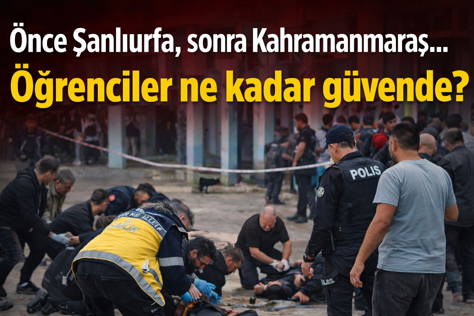 Önce Şanlıurfa, Sonra Kahramanmaraş... Öğrenciler Ne Kadar Güvende? görseli