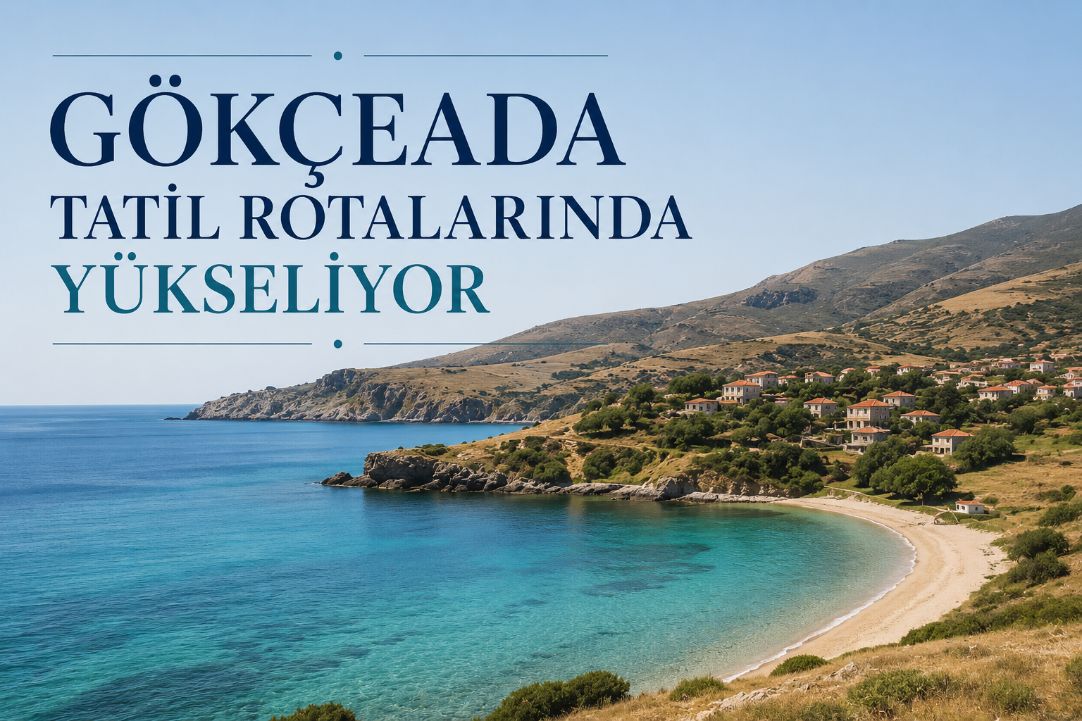 Gökçeada Tatil Rotalarında Yükseliyor görseli