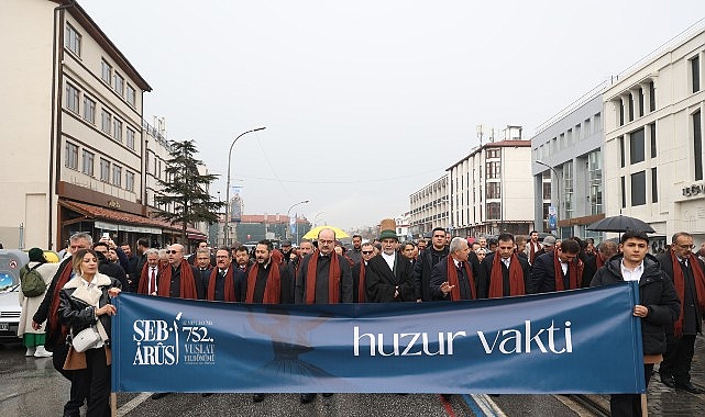 Hazreti Mevlana'nın 752. Vuslat Yıl Dönümü Anma Etkinlikleri “Huzur Vakti” Temasıyla Başladı görseli