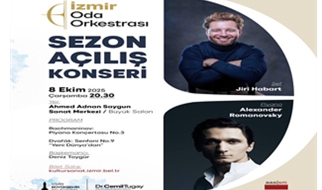 İzmir Oda Orkestrası 2025-2026 konser sezonunu açıyor görseli
