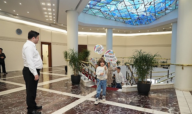 Kadıköylü miniklerden çocuk hakları mesajı... görseli