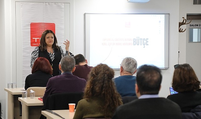 Çankaya Belediyesi’nde Toplumsal Cinsiyete Duyarlı Bütçeleme Eğitimi görseli