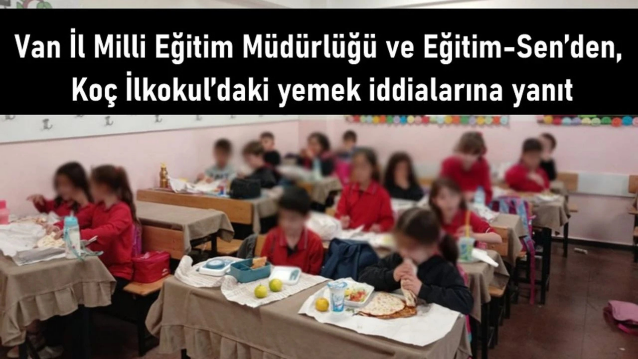 "Öğrencilere yemek verilmedi!” iddiasına okuldan cevap görseli