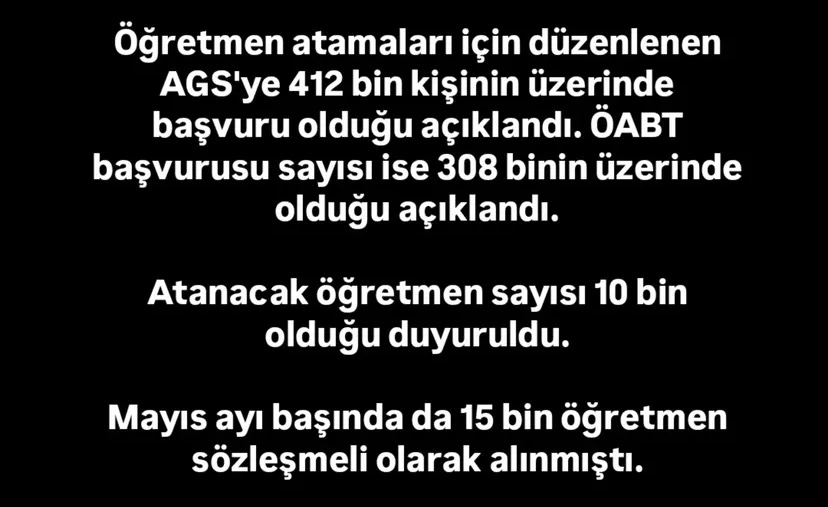 2025 öğretmen ataması ne zaman? görseli