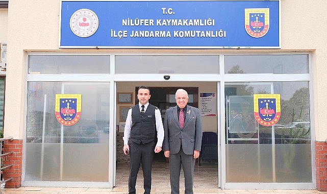 Başkan Şadi Özdemir’den Üsteğmen Önderışık’a hayırlı olsun ziyareti görseli