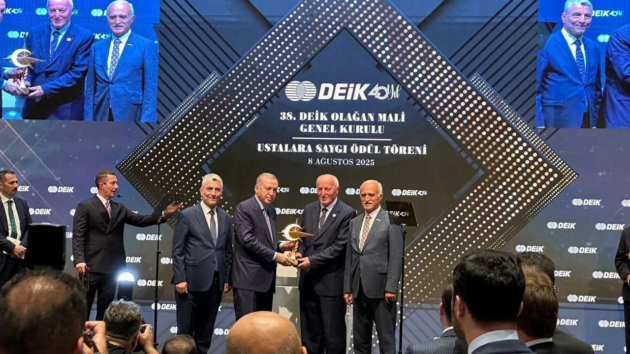 Rizeli İş İnsanı Halim Mete’ye Cumhurbaşkanı Erdoğan’dan “Yılın Ustaları” ödülü görseli