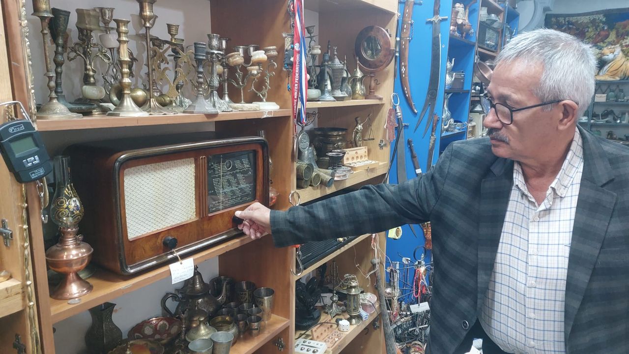 Kırıkkale’nin ilk antikacısı: Serçeşme Demirhan görseli