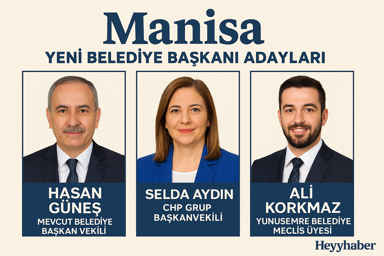 Manisa Belediye Başkan Adayları 2025 Haziran görseli
