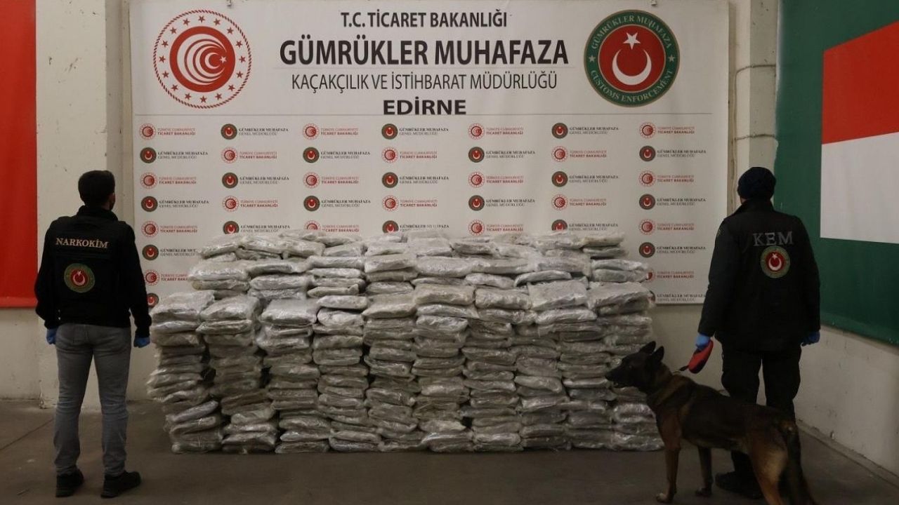 Kapıkule ve İpsala’da 524 kilo uyuşturucu yakalandı! görseli