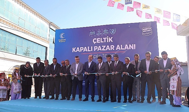 Başkan Altay 102 Milyon Lira Bedelle Çeltik’e Kazandırılan Kapalı Pazar Yeri’nin Açılışını Yaptı görseli