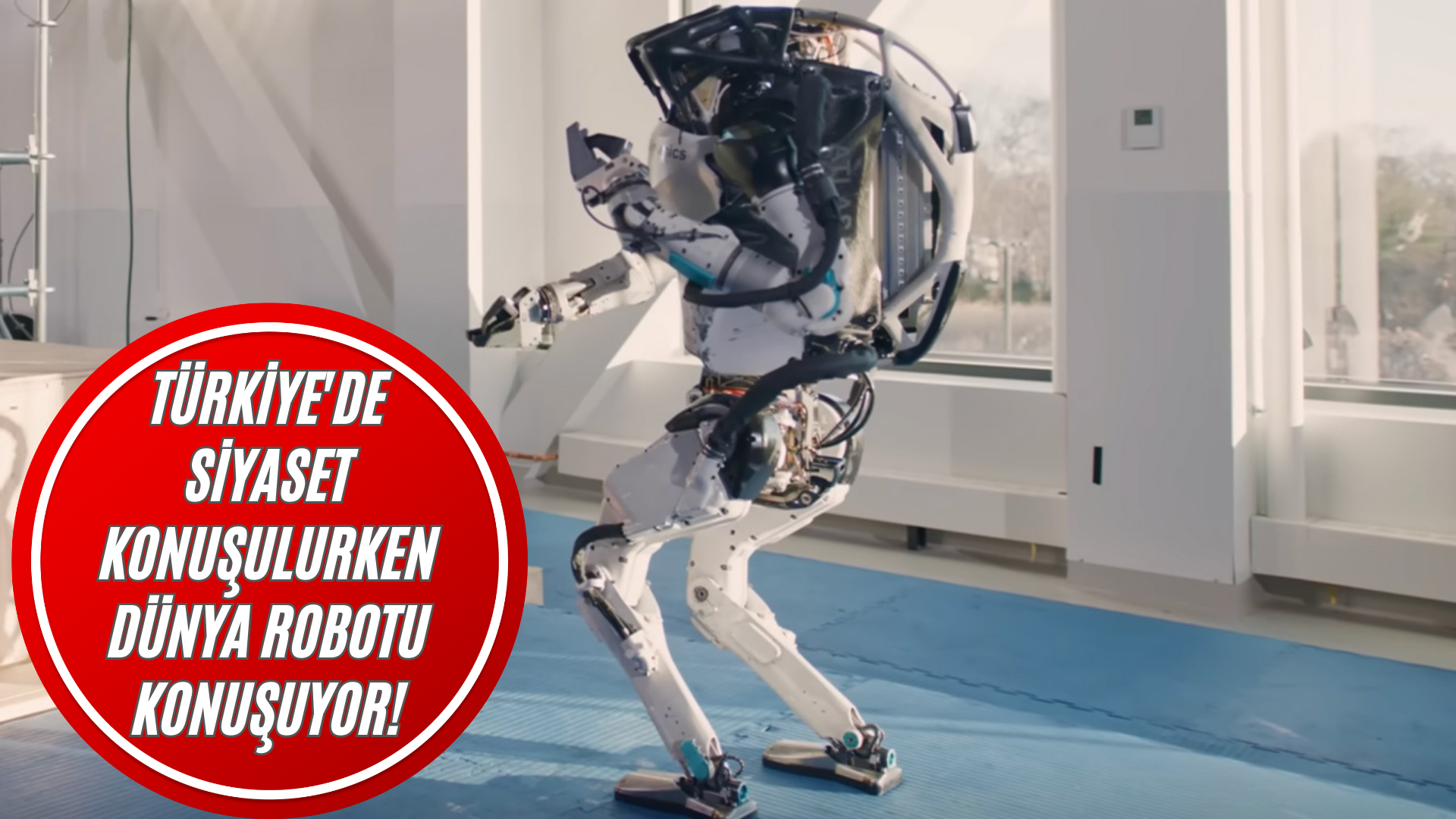 Türkiye'de Siyaset Konuşulurken Dünya Robotu Konuşuyor! görseli