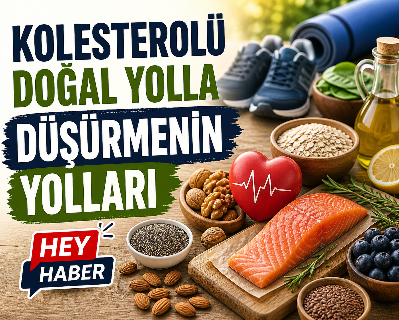 KOLESTEROLÜ DOĞAL YOLLA DÜŞÜRMENİN YOLLARI görseli