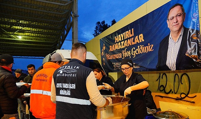 Ayvalık’ta Ramazan Boyunca İftar Sofraları Kurulacak görseli