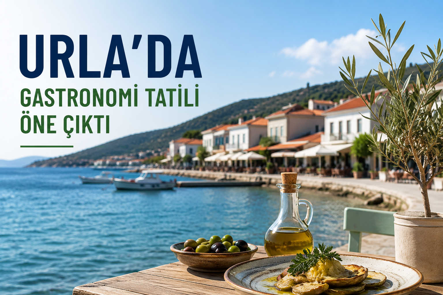 Urla’da Gastronomi Tatili Öne Çıktı görseli