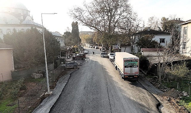 Gebze Balçık'ta yol konforu artıyor görseli