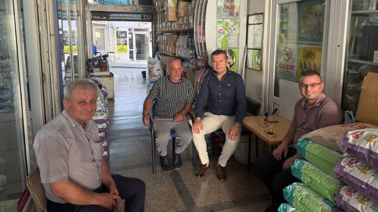 CHP Burdur Milletvekili Akbulut’tan esnaf ziyareti: Talepleri dinledi görseli