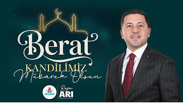 Belediye Başkanımız Rasim Arı’dan Berat Kandili Mesajı görseli