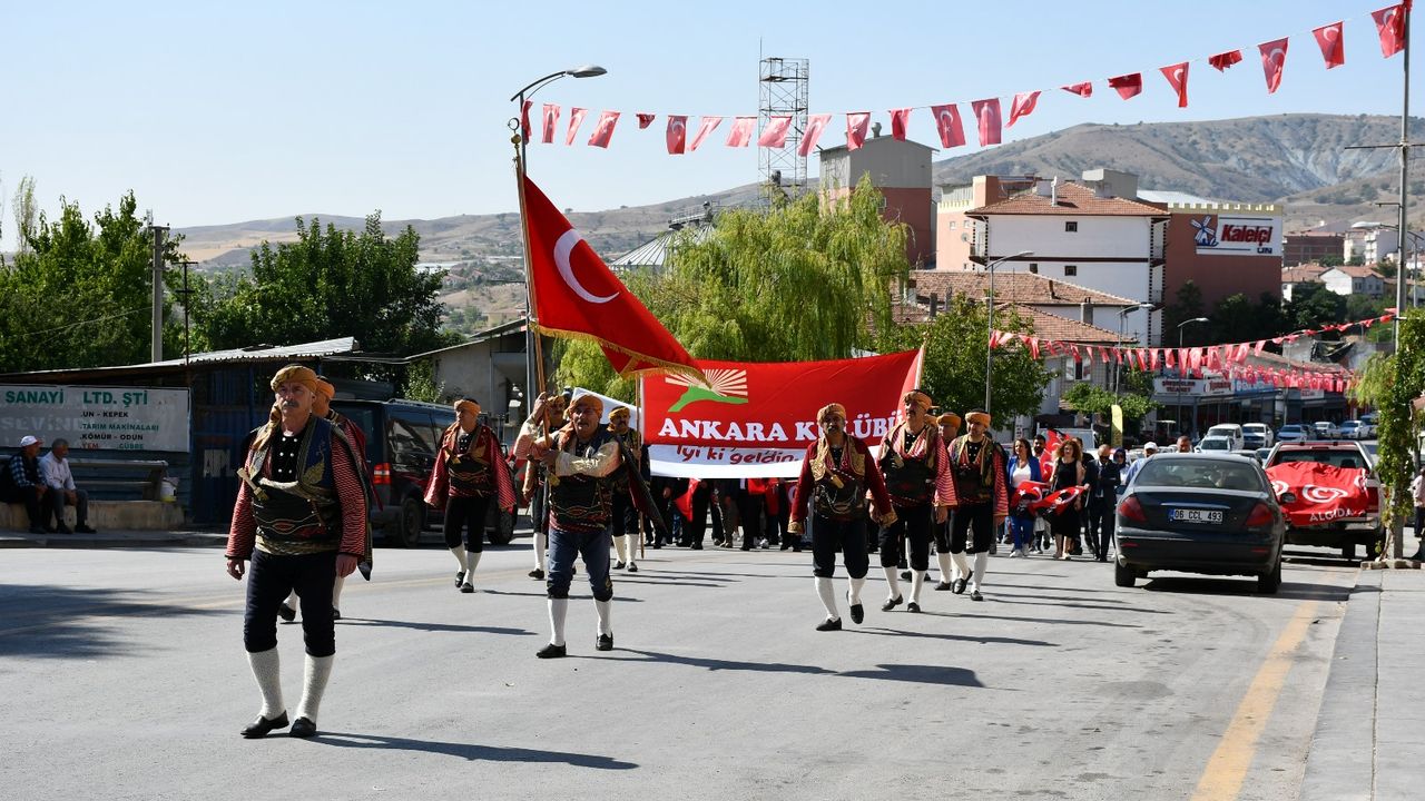 Atatürk’ün Kalecik’e Gelişinin 100. Yılı coşkuyla kutlandı görseli