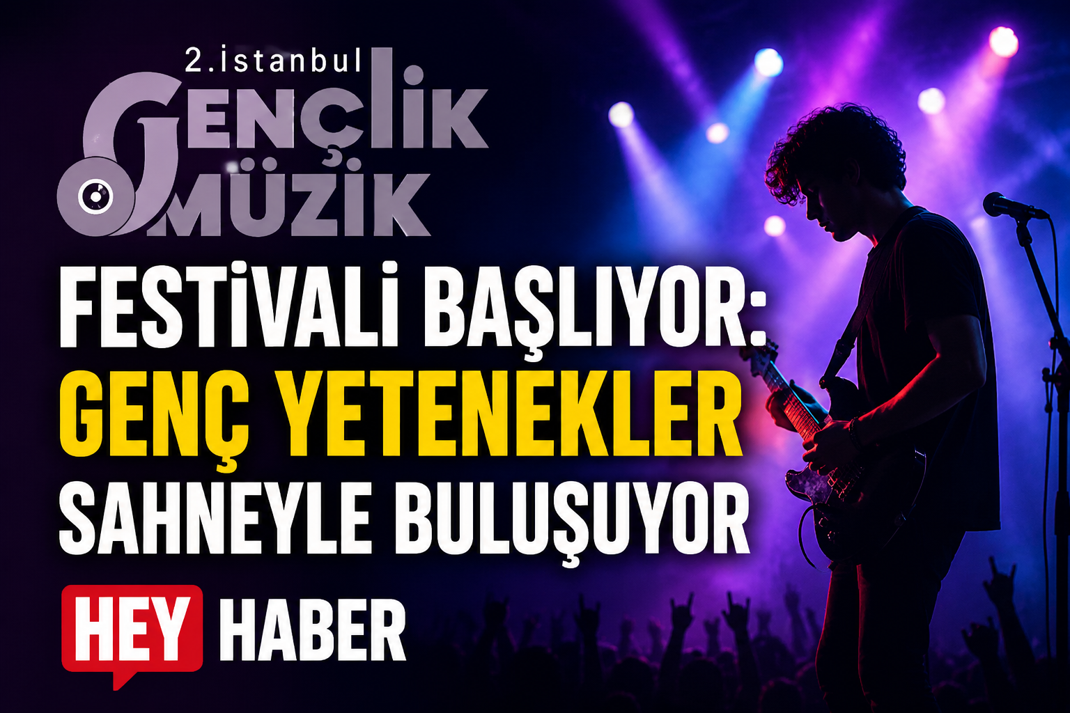 2. İstanbul Gençlik Müzik Festivali Başlıyor: Genç Yetenekler Sahneyle Buluşuyor! görseli