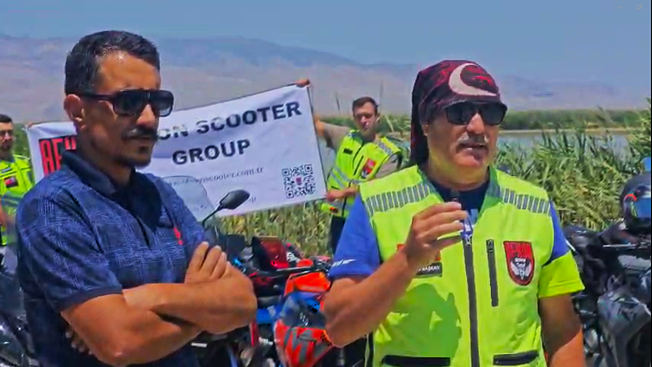 Motorlar Eber Gölü Yaşasın diye yürüdü! görseli