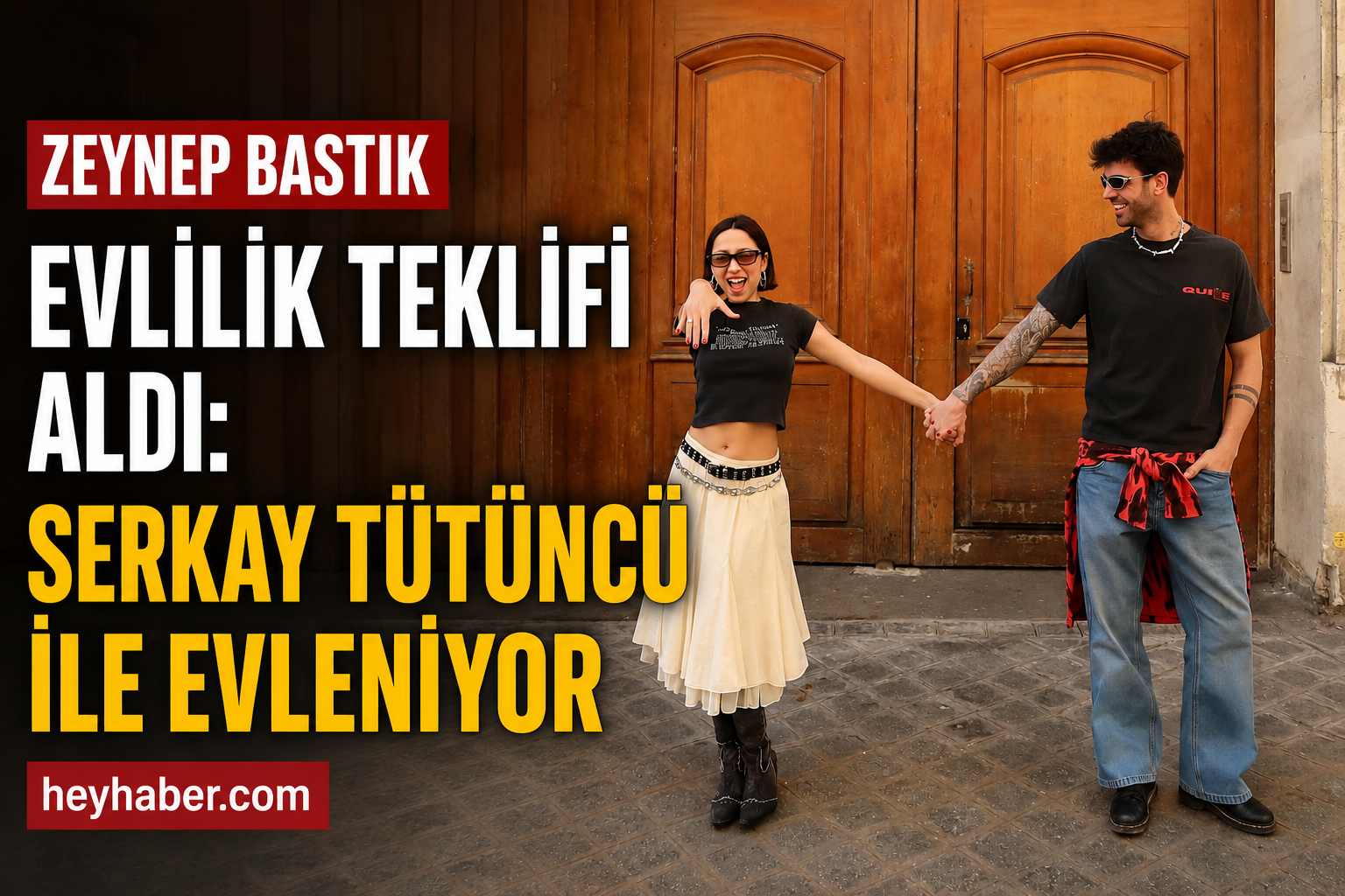 Zeynep Bastık Evlilik Teklifi Aldı: Serkay Tütüncü ile Evleniyor görseli