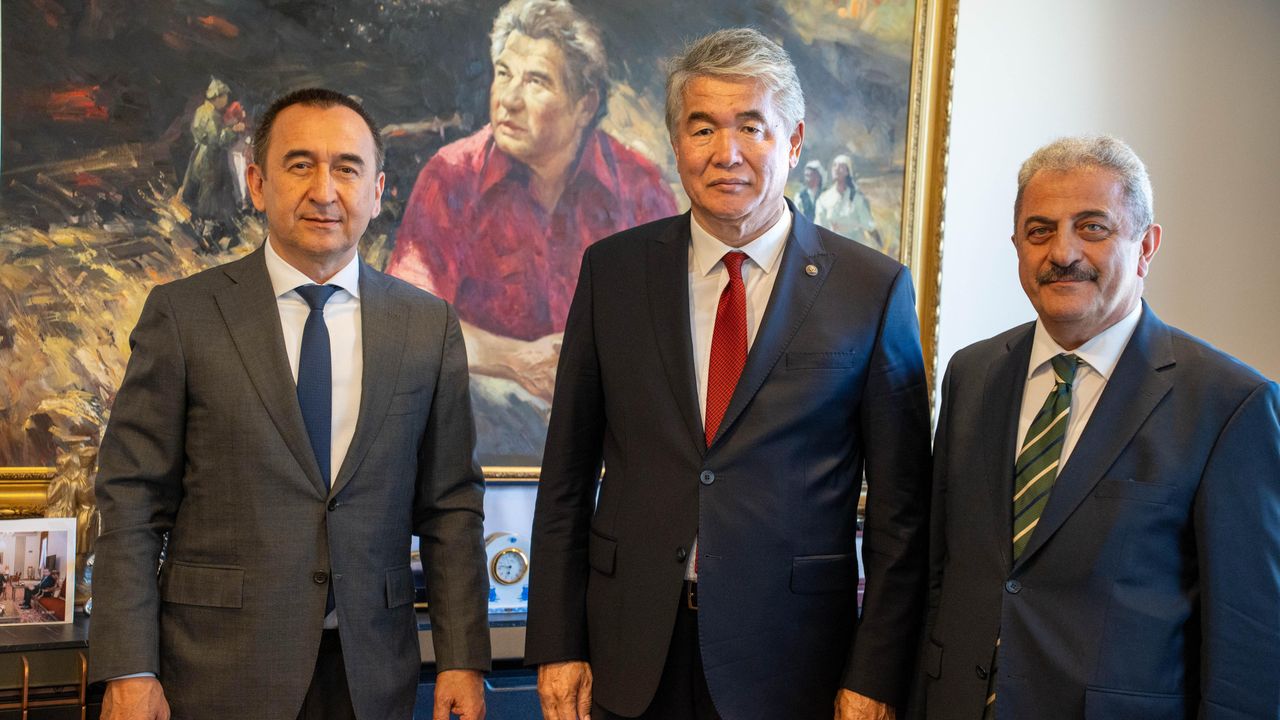 Ankara’da Türk dünyası buluşması: TÜRKSOY, Özbek Büyükelçiyi ağırladı görseli