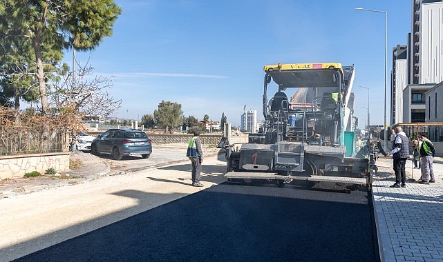 Yenişehir’de yollar yenileniyor, mahalleli gülüyor! görseli
