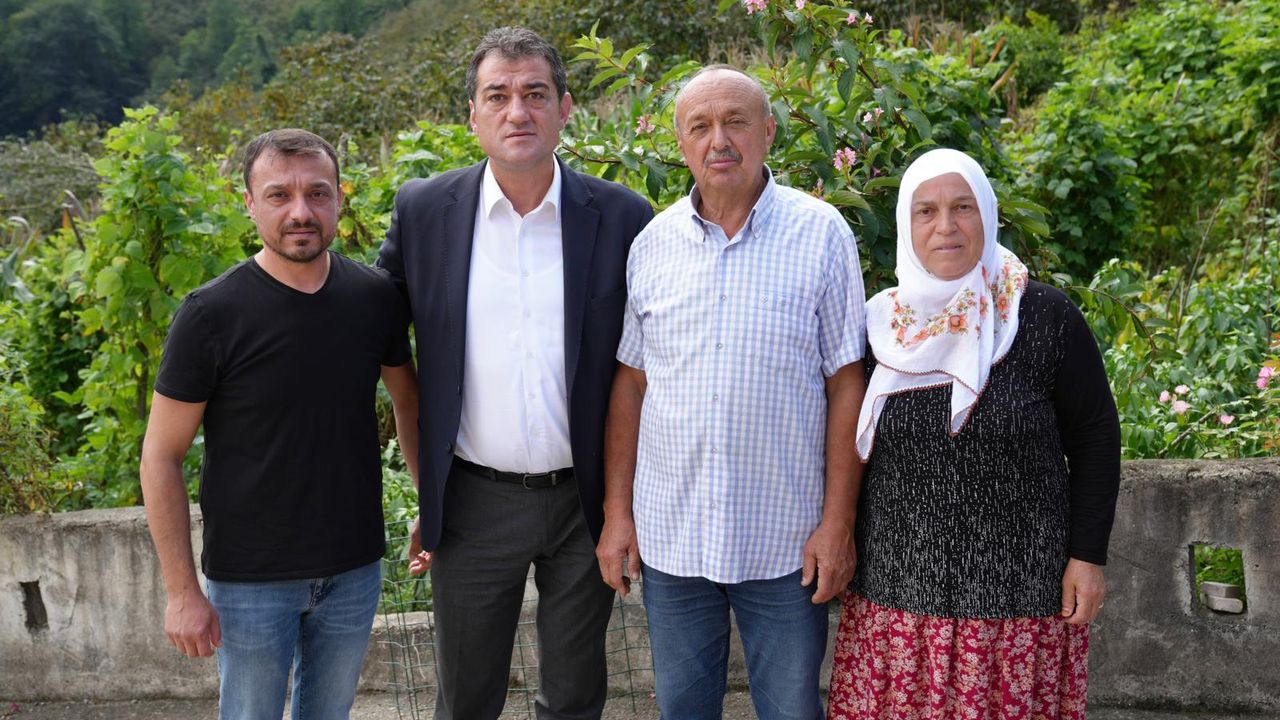 Fuat Köse Emrah Usta'nın ailesine destek ziyareti yaptı görseli