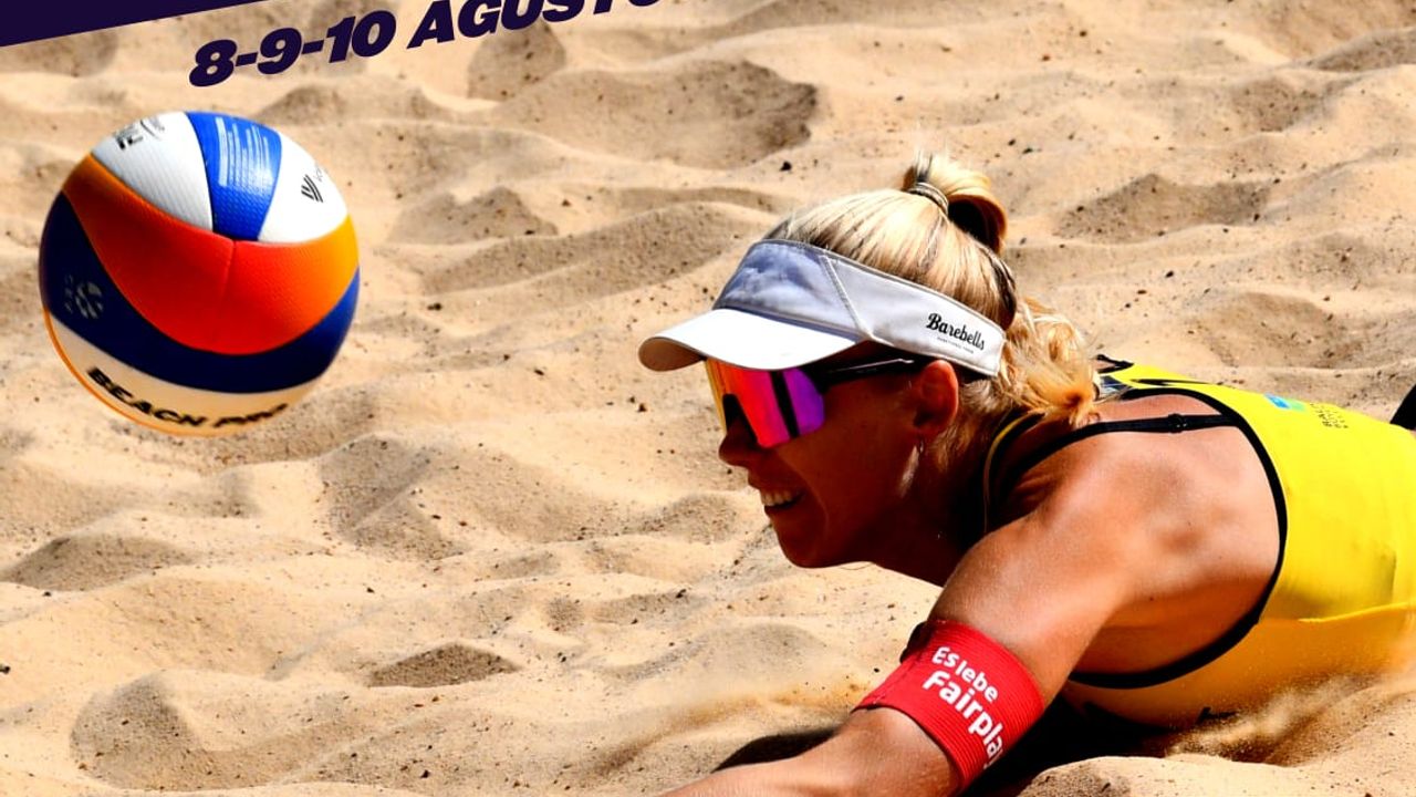 Plaj voleybolu Halk Turnuvası başlıyor görseli