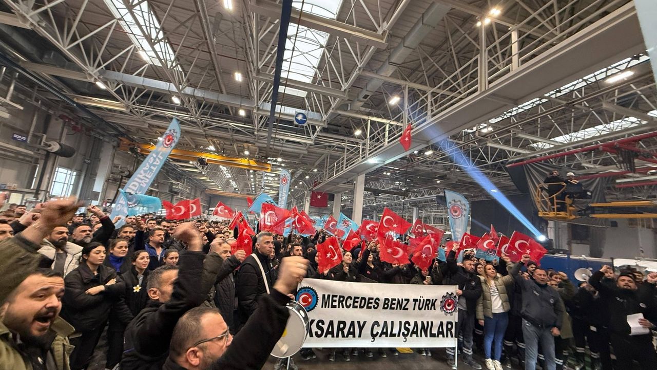 Metal işçisinin zaferi: Mercedes Aksaray ve İMER çalışanlarına rekor zam görseli