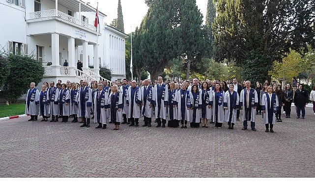 Büyük Önder Atatürk Ege Üniversitesinde törenlerle anıldı görseli