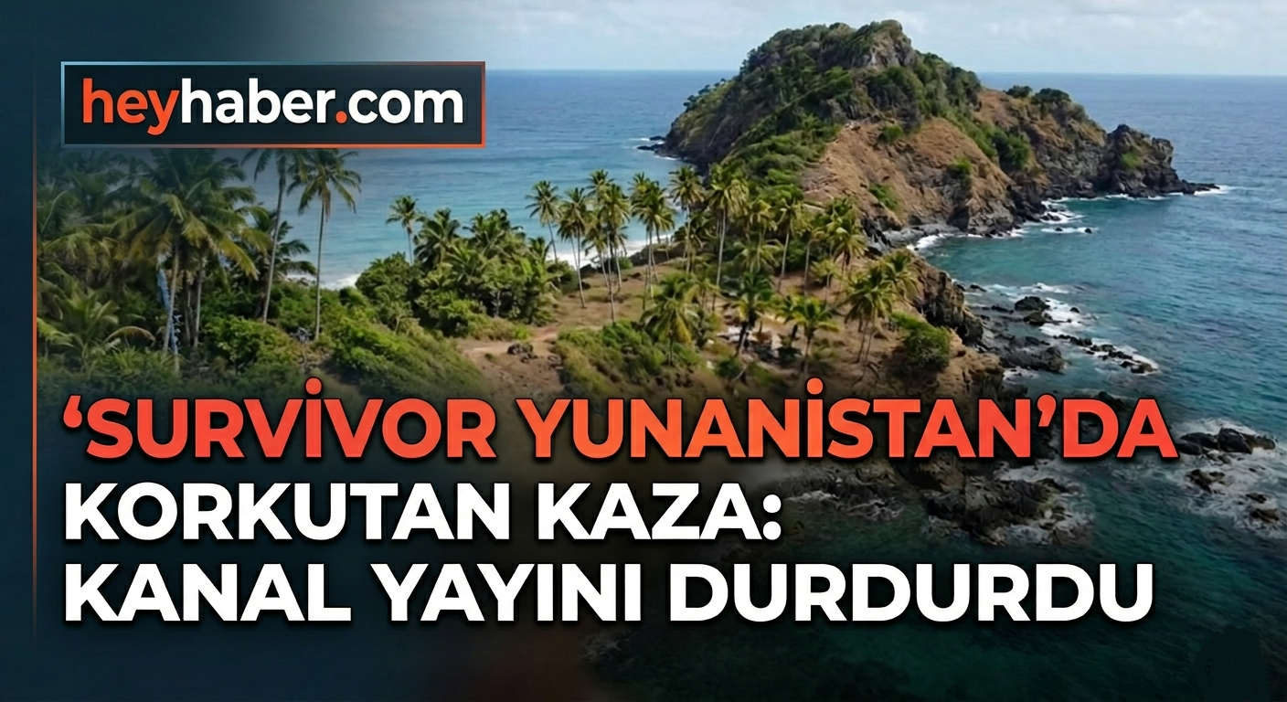 Survivor Yunanistan'da Korkutan Kaza: Kanal Yayını Durdurdu görseli
