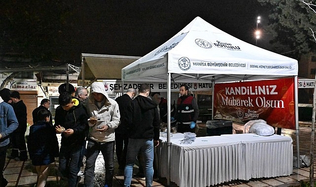 Manisa Büyükşehir’den Regaip Kandili İkramı görseli