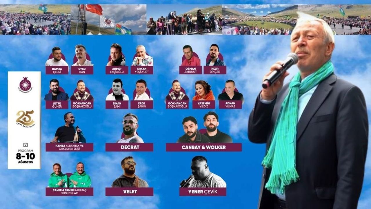 Ekşioğlu Vakfı 25. Ovit Yayla Şenlikleri başlıyor görseli