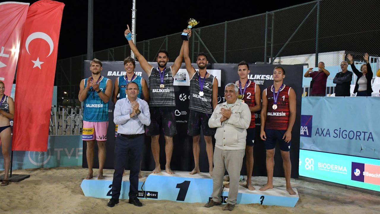 2025 Plaj Voleybolu Dünya Turu Erkekler Şampiyonu Türkiye görseli
